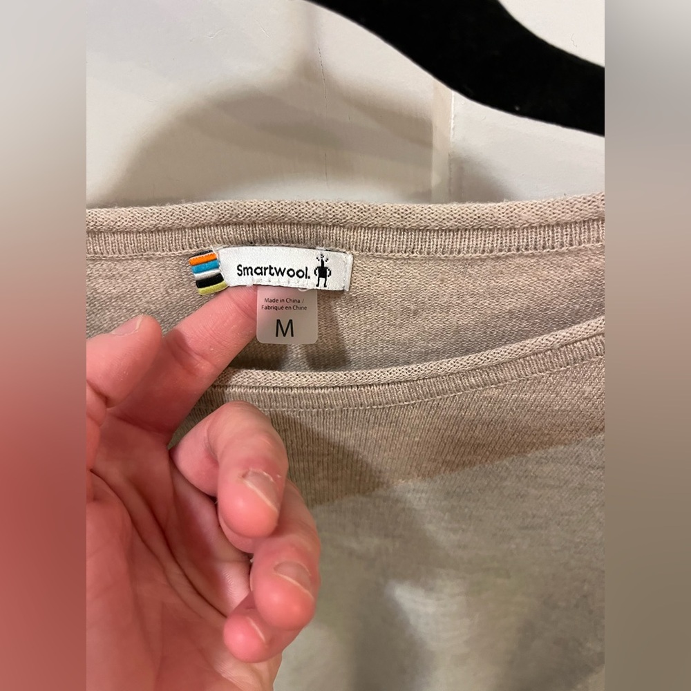 Smartwool Shadow Pine Color Block Lightweight Swe… - image 3